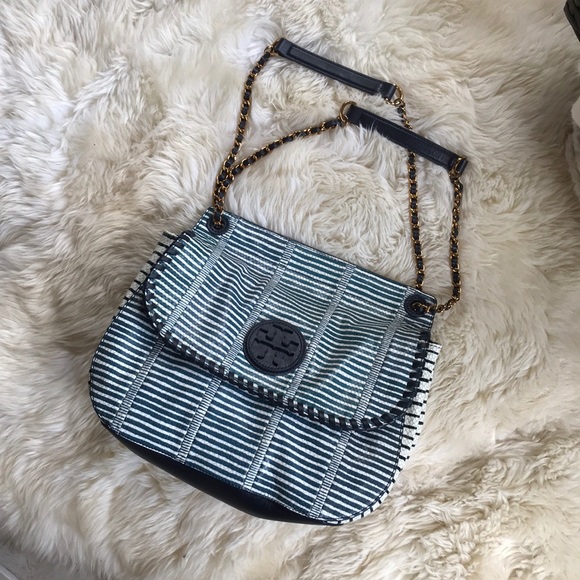 SOLD- Tory Burch Large Saddlebag - Picture 3 of 8